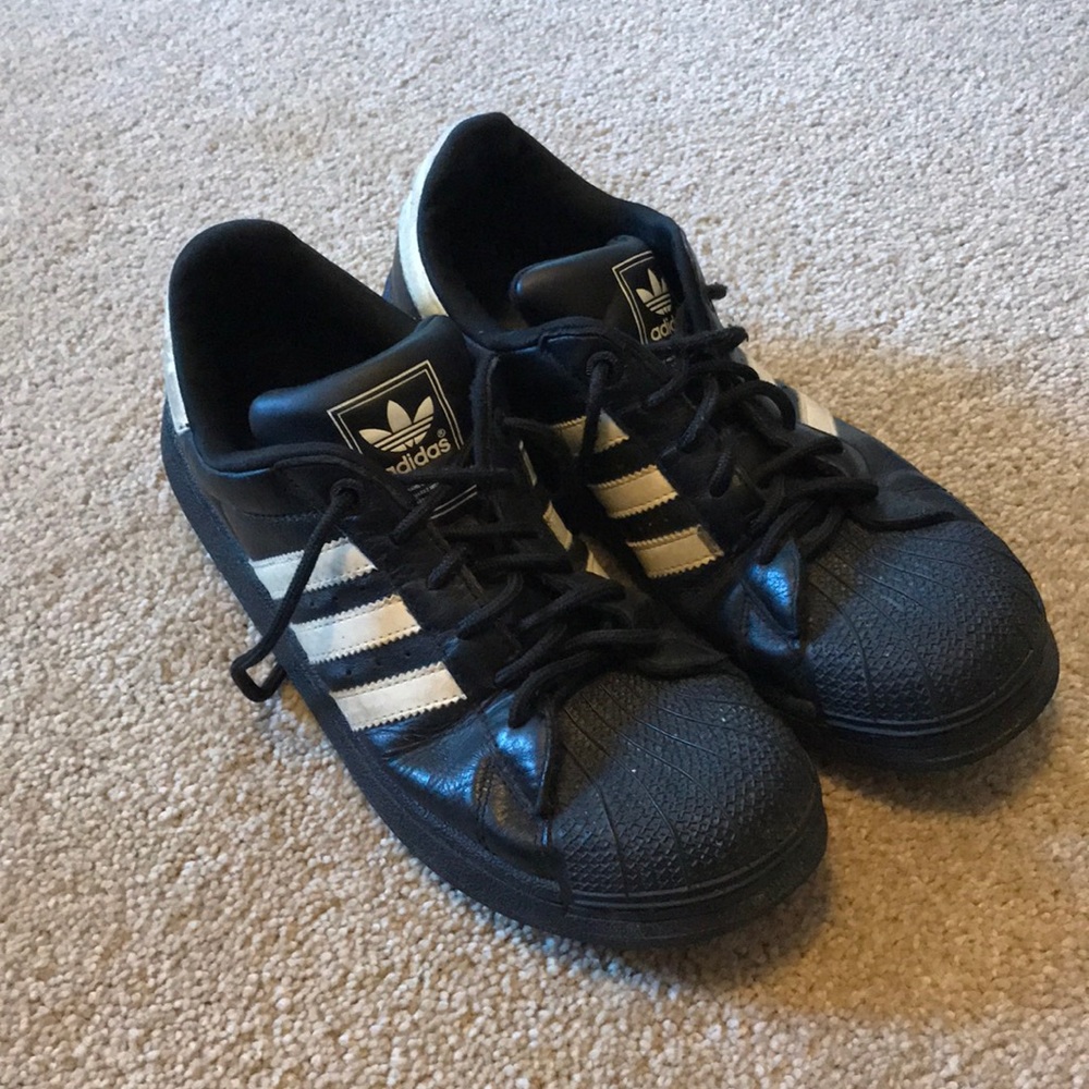 Adidas Shoes Classic Black and White